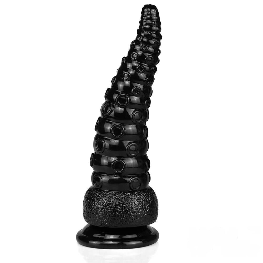 Black tentacle fantasy anal dildo