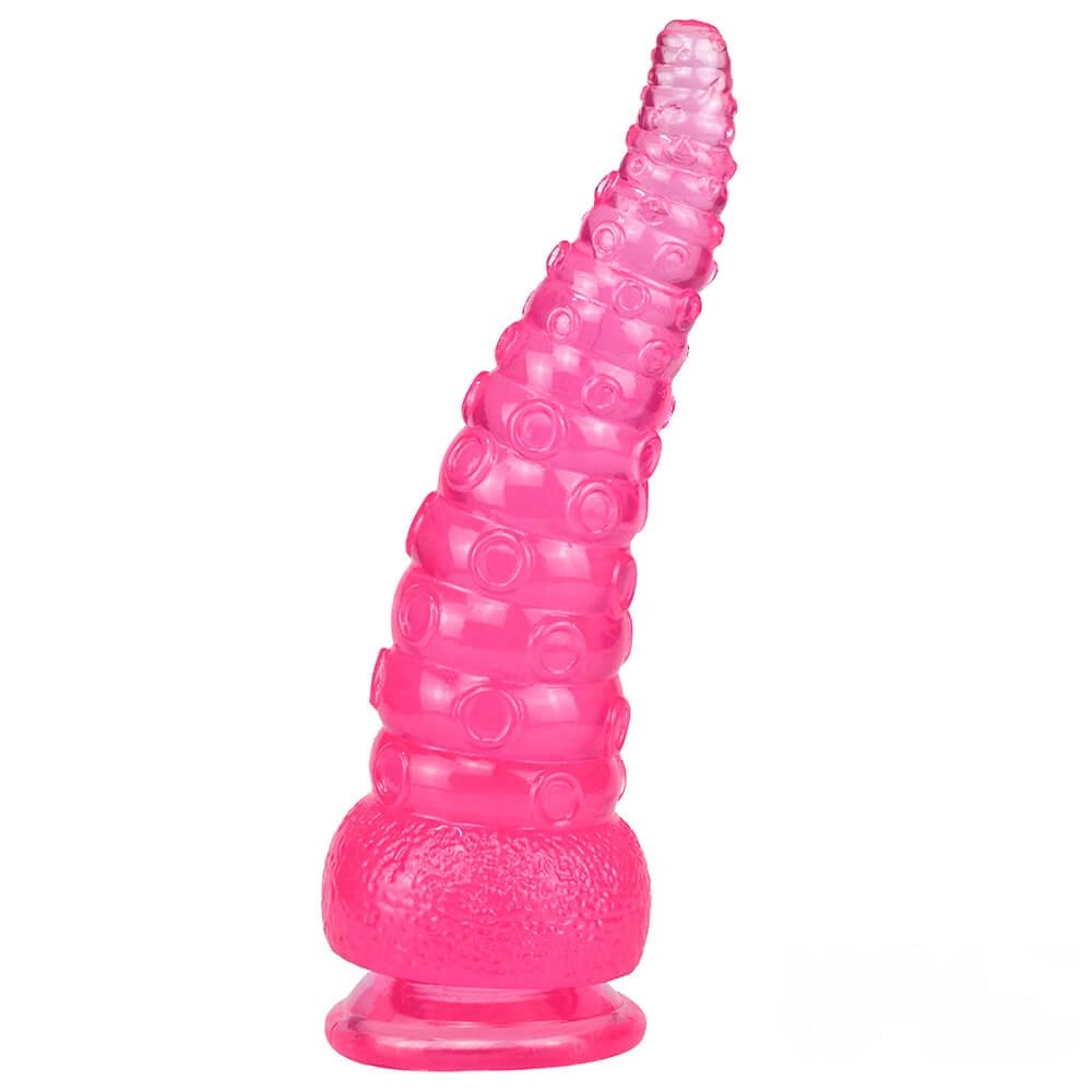 Pink tentacle fantasy anal dildo