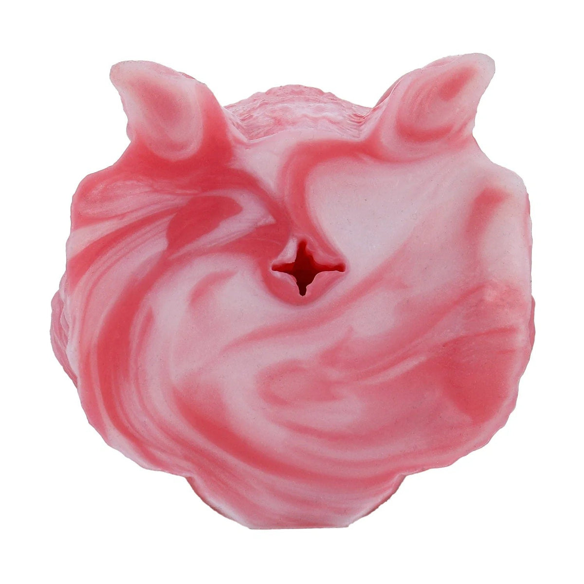 Pink rose wolf howling masturbator with amber eyes, photo 8