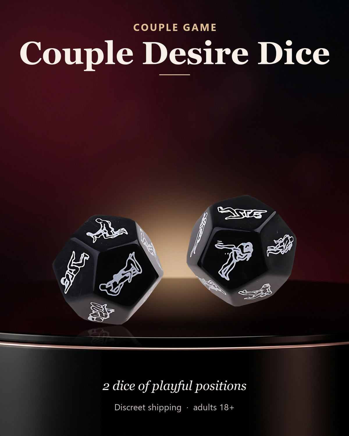 Couple Desire Dice - couple card game - WildNightX