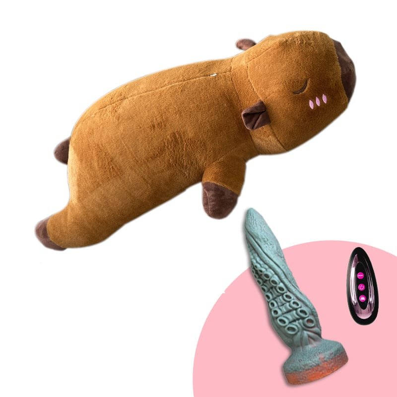 Plush animal disguised thrusting sex machine, photo 22