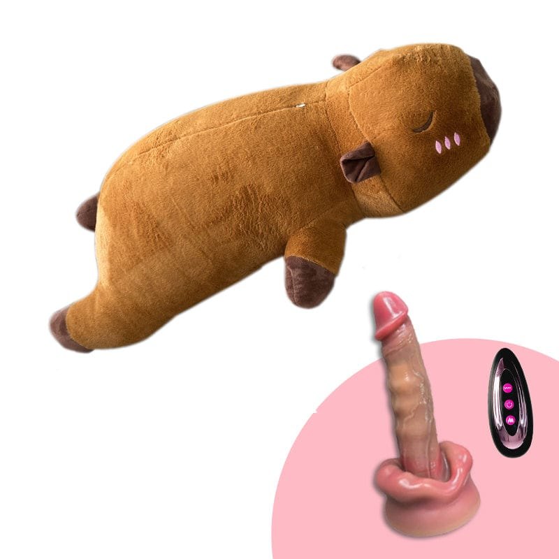 Plush animal disguised thrusting sex machine, photo 23