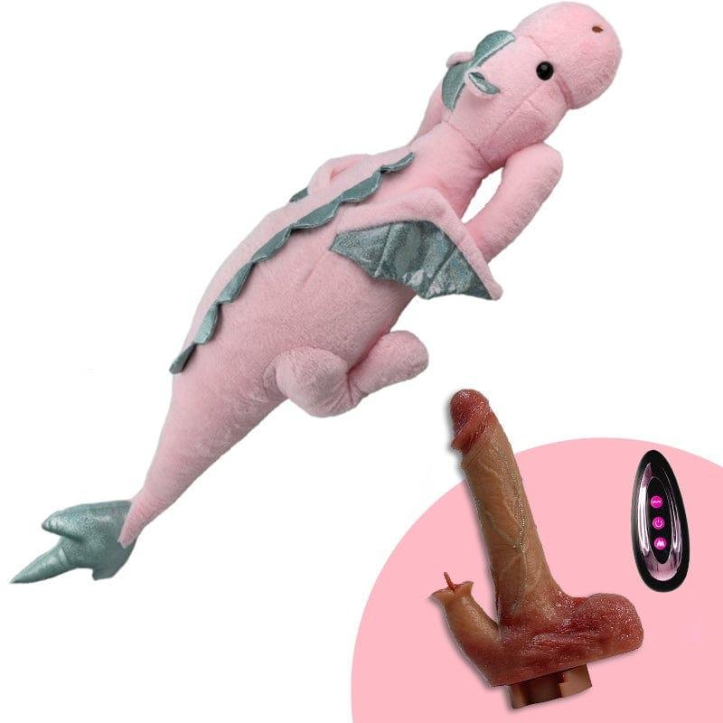 Plush animal disguised thrusting sex machine, photo 25