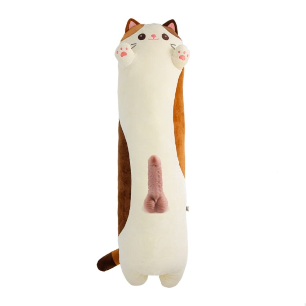 Cat Plush (Brown) plush animal thrusting vibrator