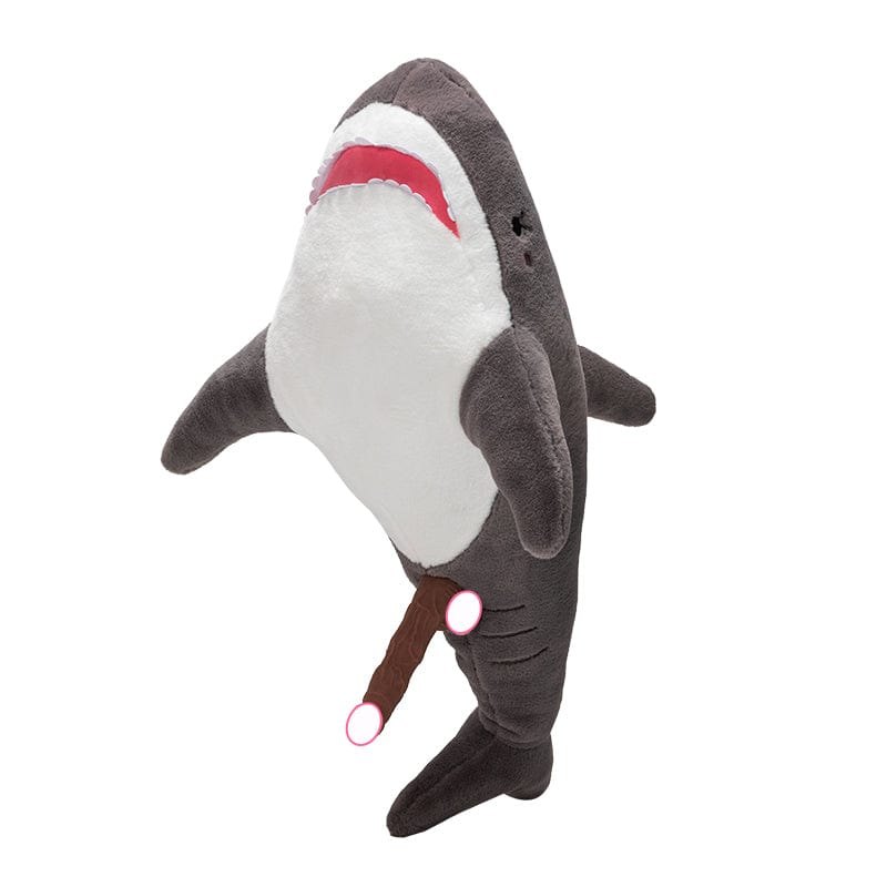 Shark（Blue） plush animal thrusting vibrator
