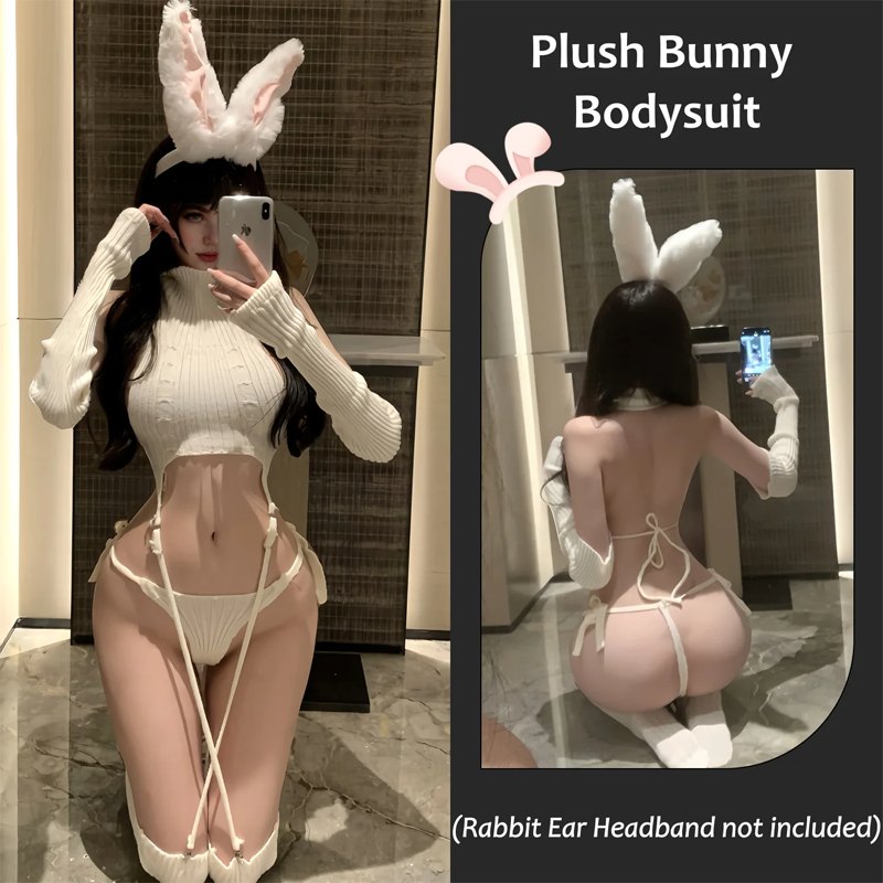 Plush bunny cosplay bodysuit, photo 14