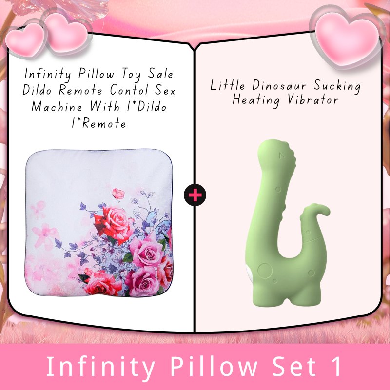 Infinity Pillow Set 1 plush pillow thrusting sex machine
