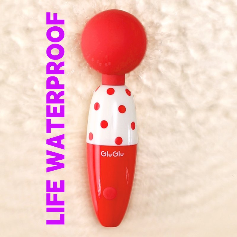 Polka dot rotating wand massager, photo 5
