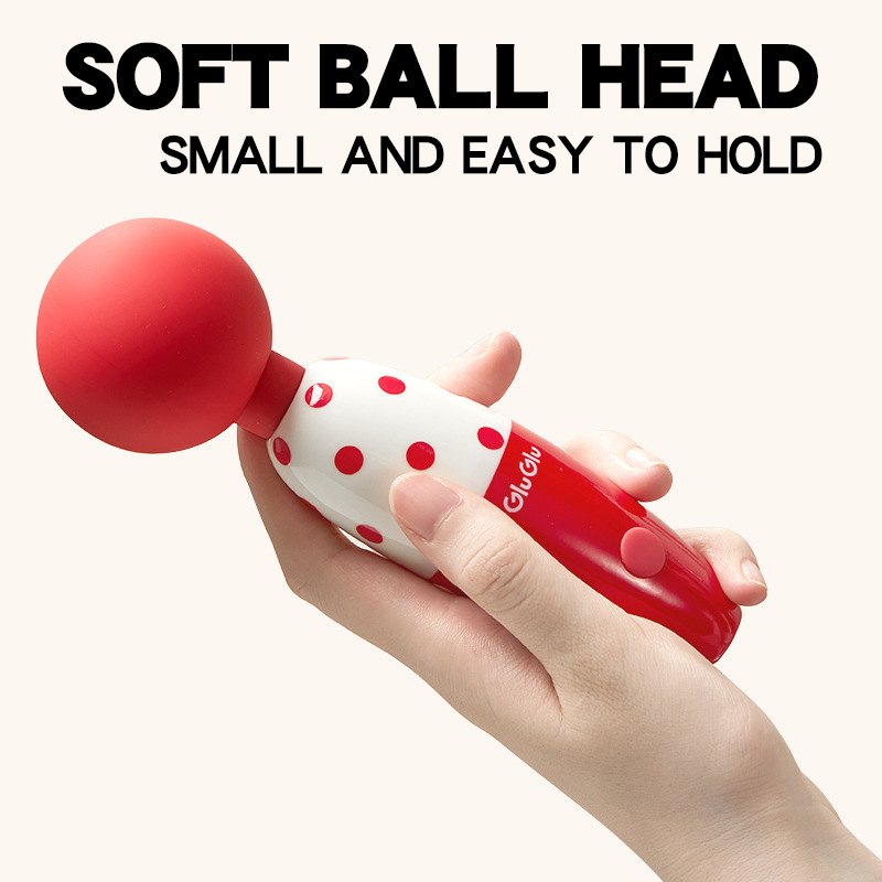 Polka dot rotating wand massager, photo 6