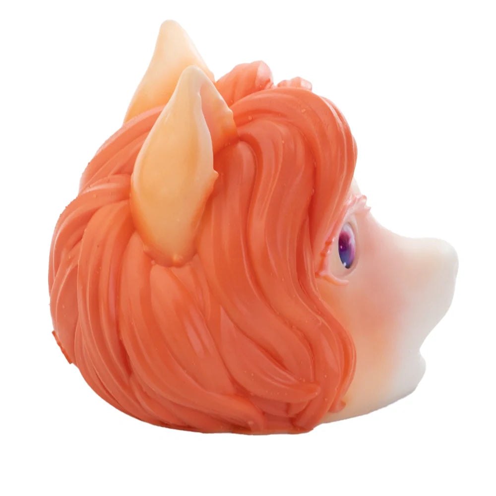 Orange mane pony head masturbator with violet galaxy eyes, photo 5