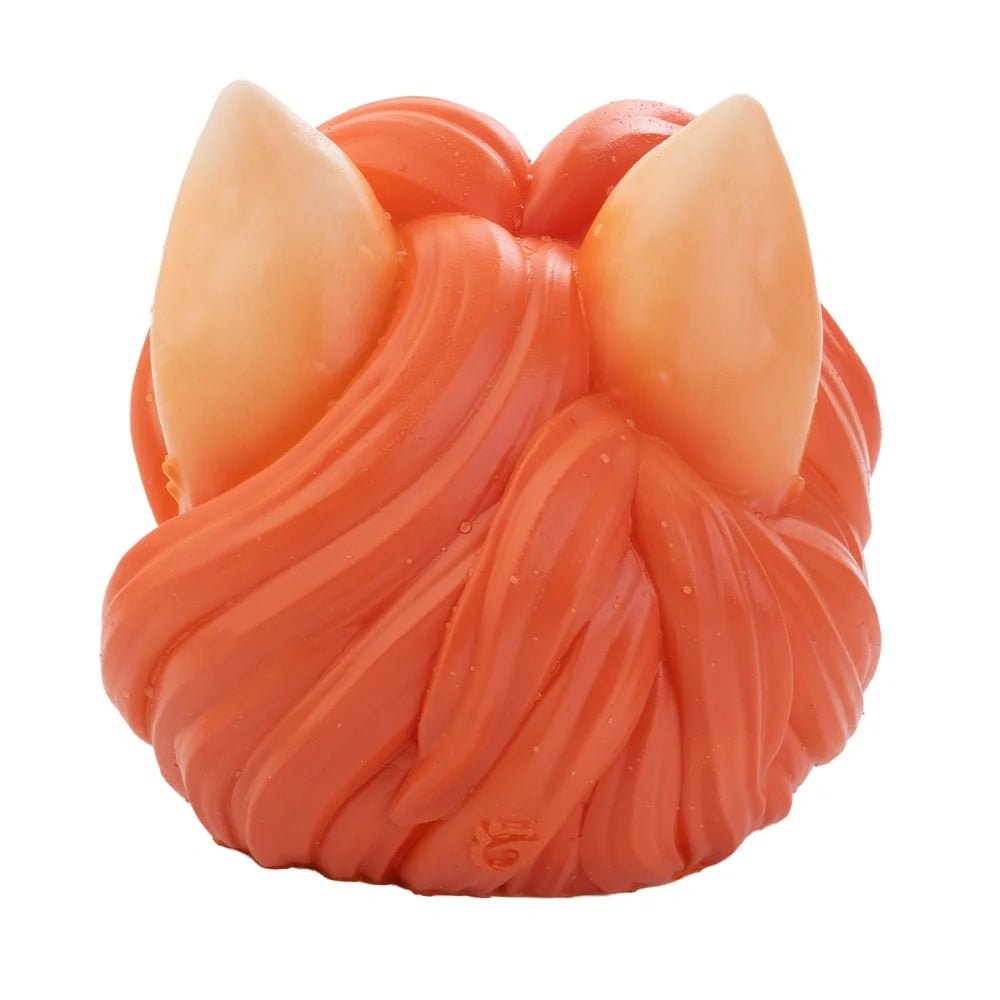 Orange mane pony head masturbator with violet galaxy eyes, photo 7