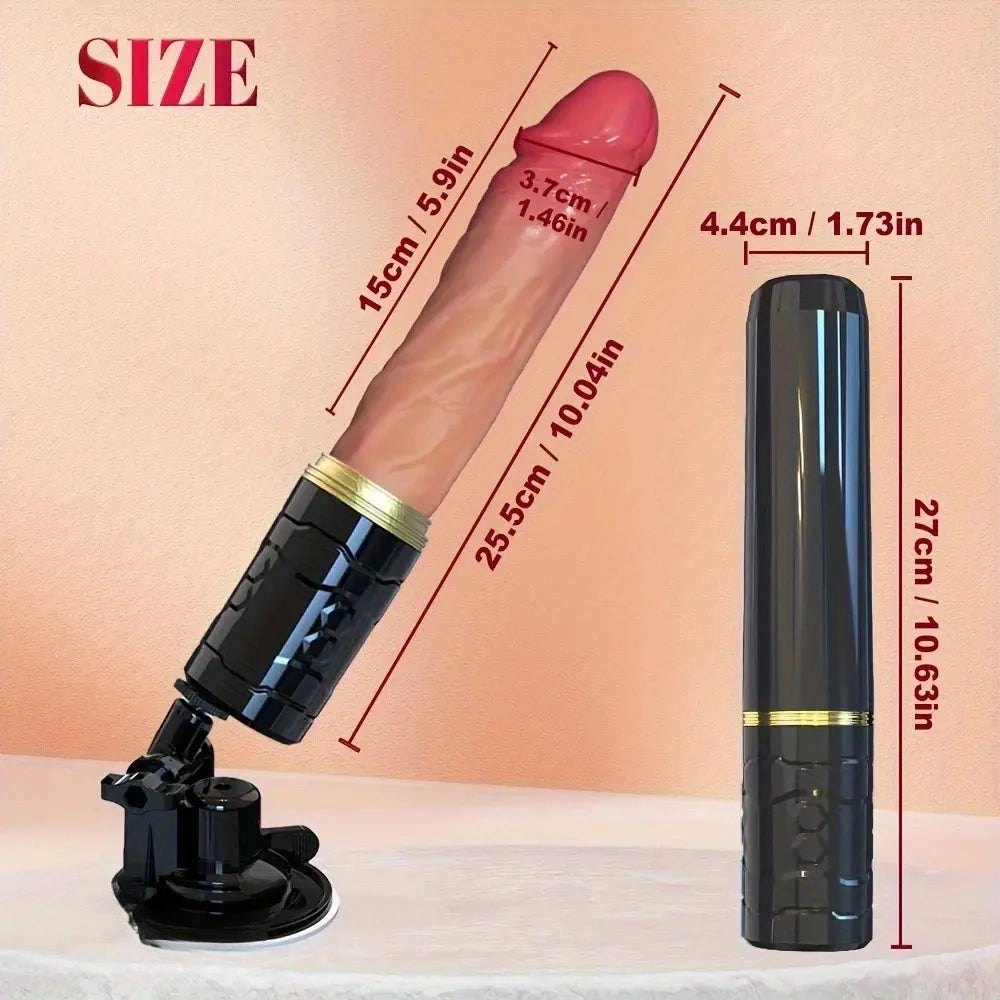 Black portable thrusting sex machine, photo 8