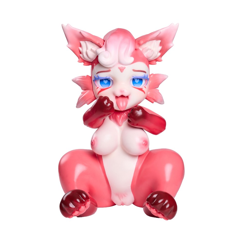 Pink fox anime furry creature sex doll, photo 1