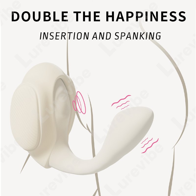White pressure-sensitive clamp vibrator, photo 4