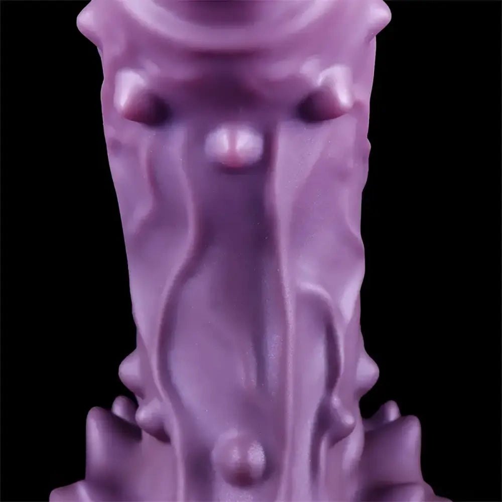 Purple alien fantasy dildo, photo 13