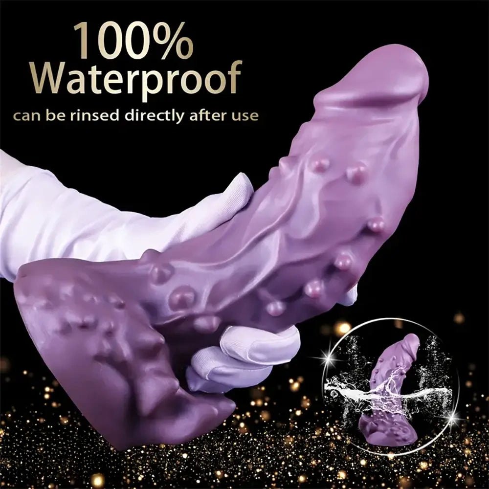 Purple alien fantasy dildo, photo 5