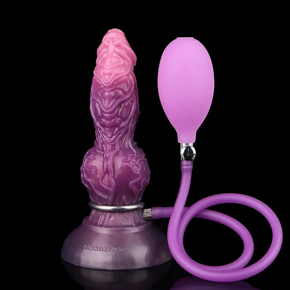 Purple alien tentacle fantasy dildo, photo 1