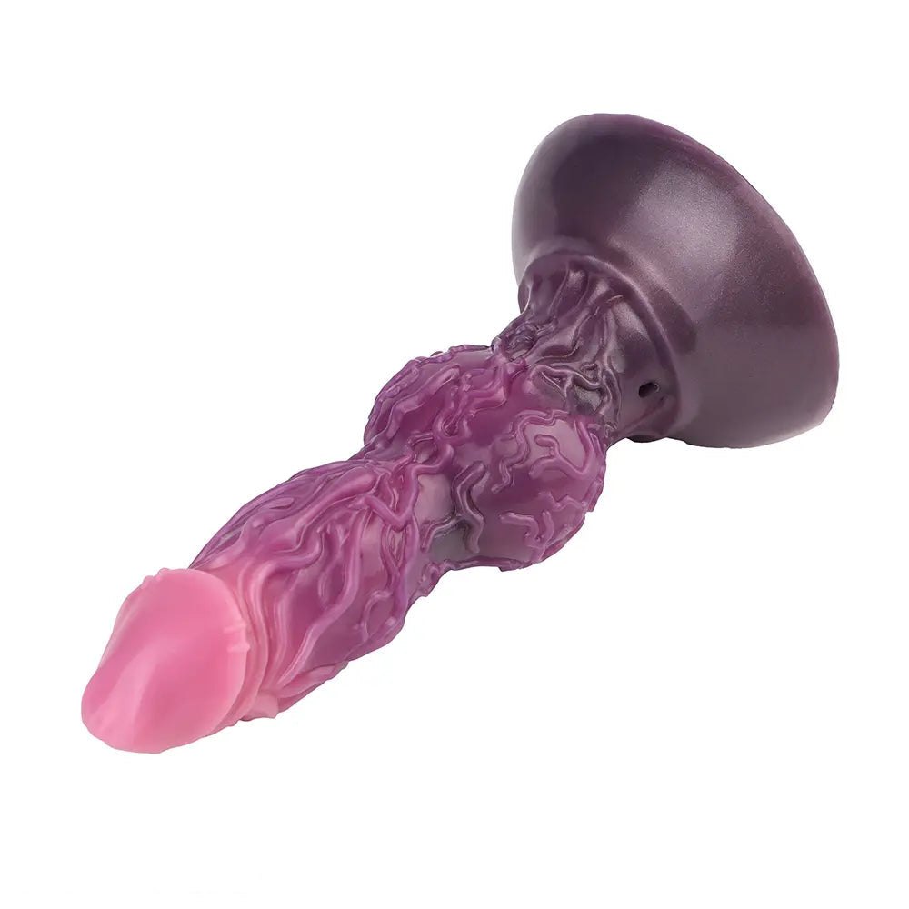 Purple alien tentacle fantasy dildo, photo 10
