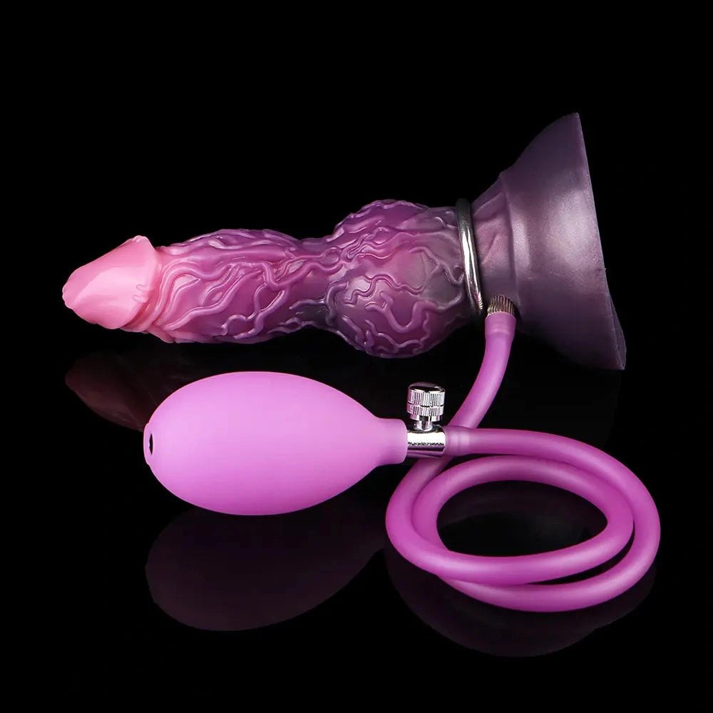 Purple alien tentacle fantasy dildo, photo 13