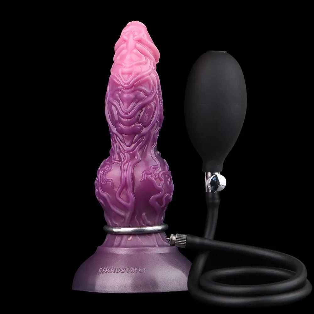 Purple alien tentacle fantasy dildo, photo 14
