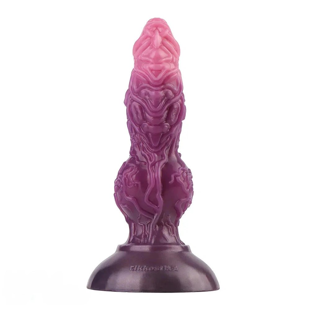 Purple alien tentacle fantasy dildo, photo 3
