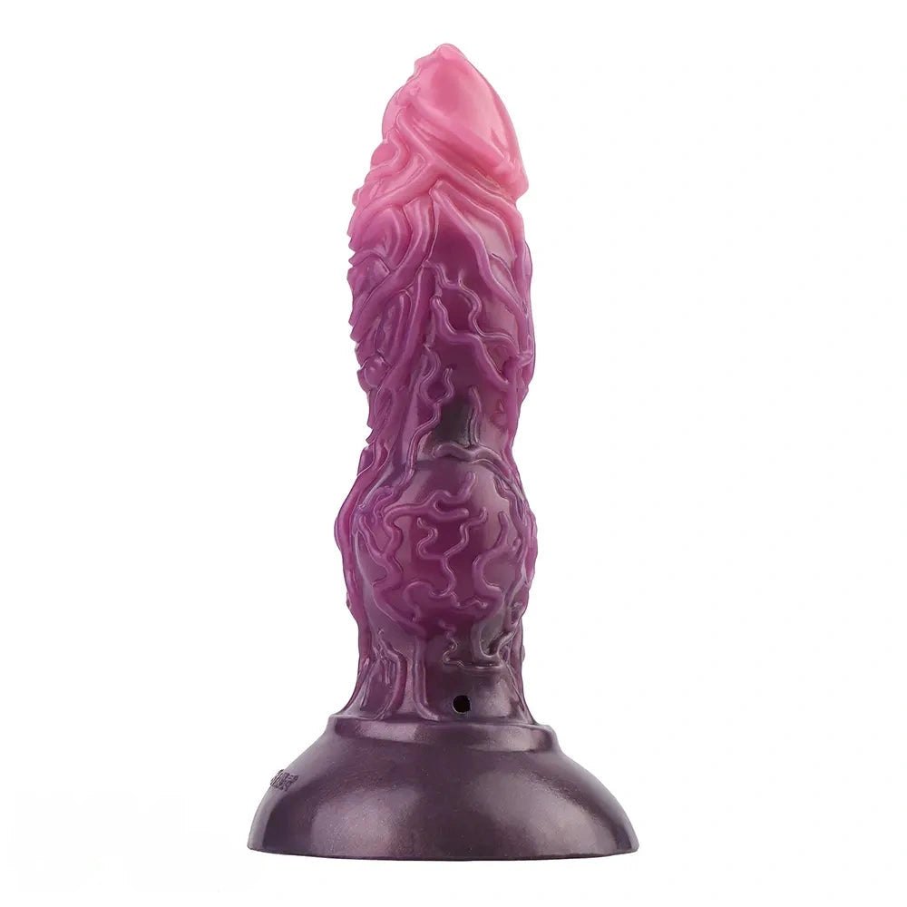 Purple alien tentacle fantasy dildo, photo 4