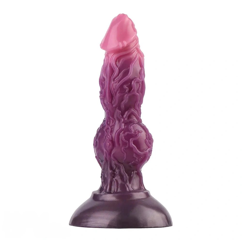 Purple alien tentacle fantasy dildo, photo 5