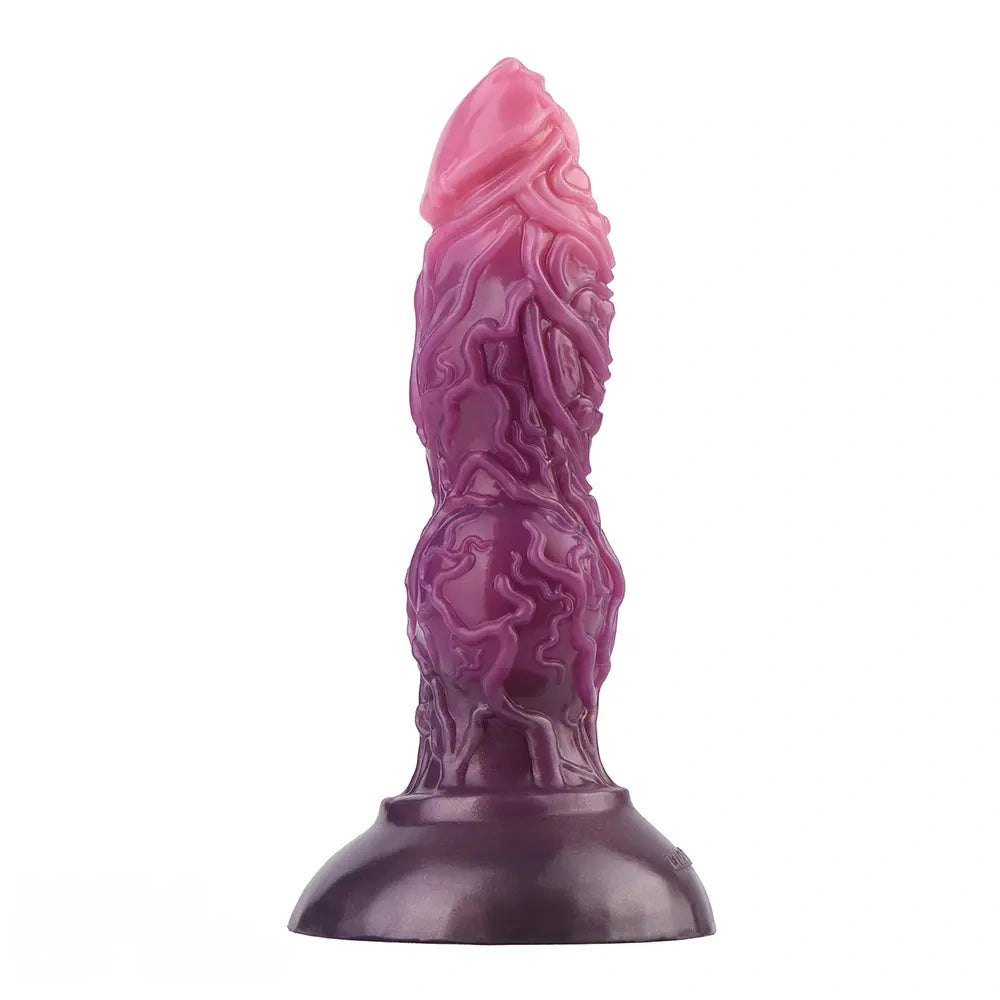 Purple alien tentacle fantasy dildo, photo 6