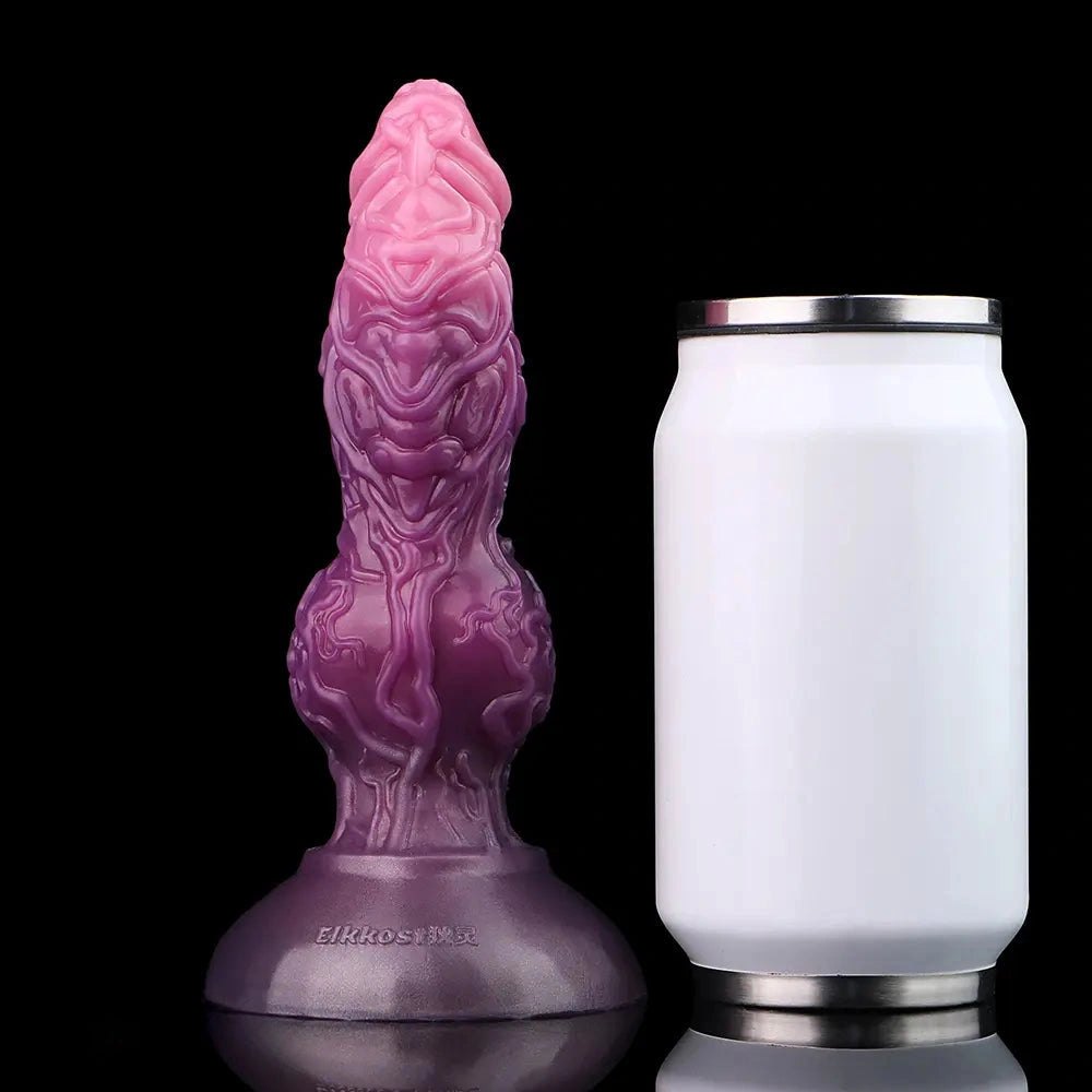 Purple alien tentacle fantasy dildo, photo 7
