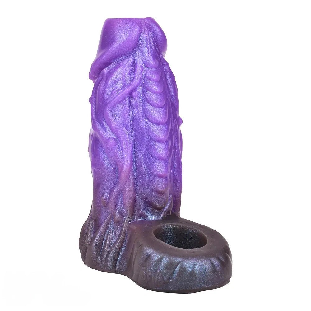 Purple beast fantasy hollow dildo, photo 1