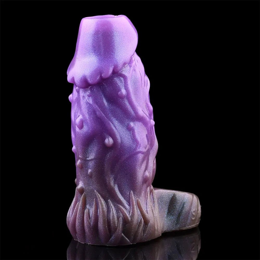 Purple beast fantasy hollow dildo, photo 10
