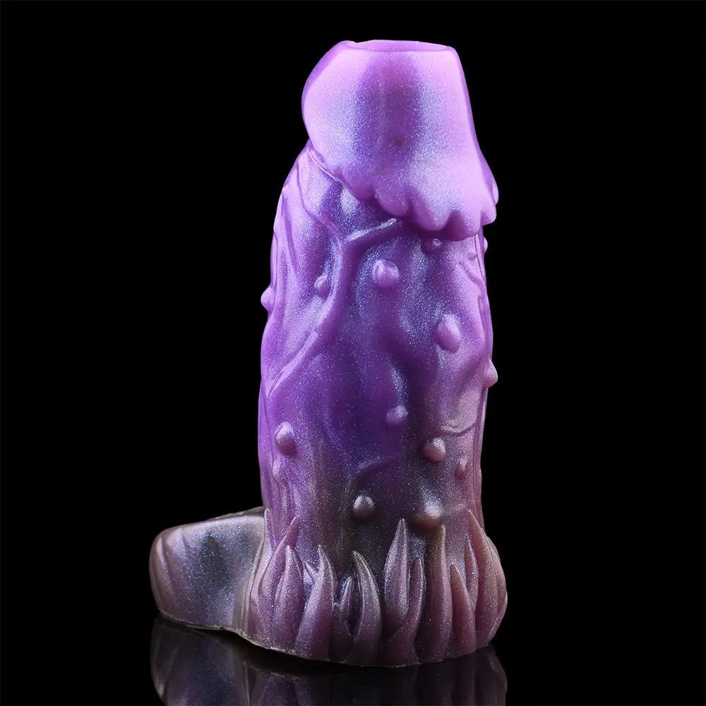 Purple beast fantasy hollow dildo, photo 11
