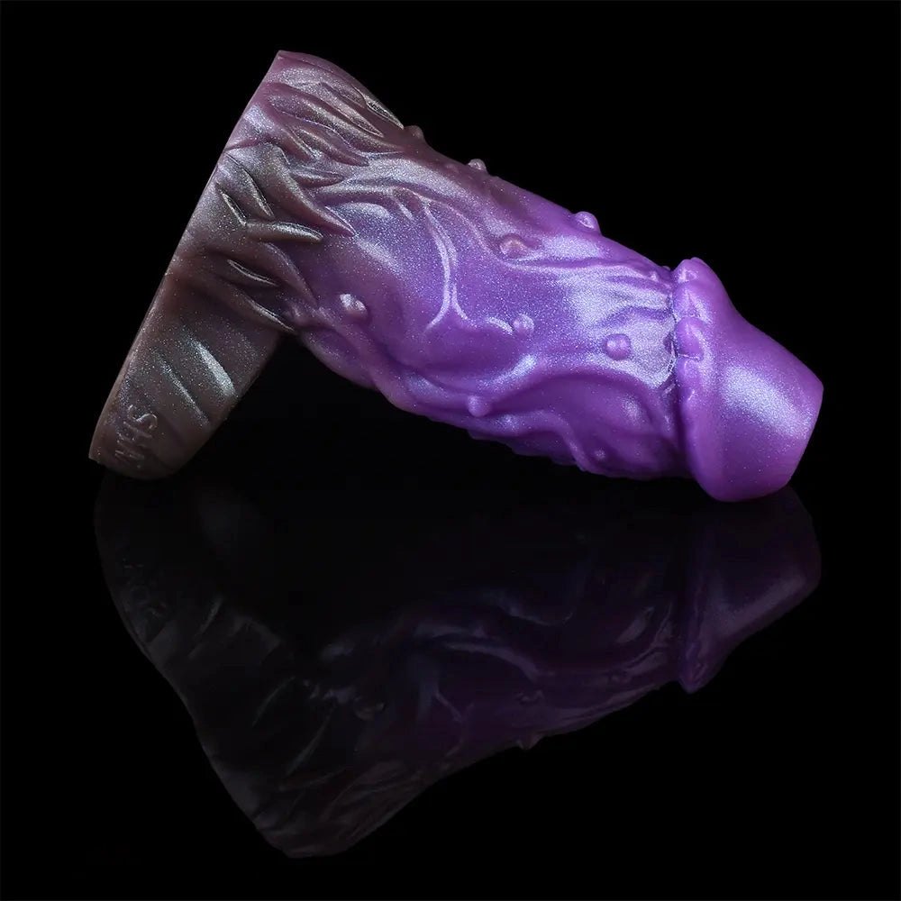 Purple beast fantasy hollow dildo, photo 15