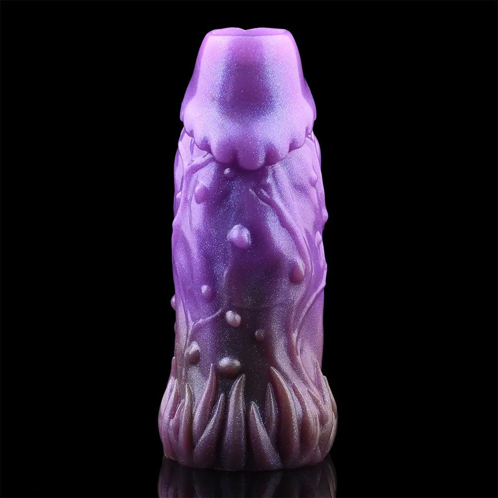 Purple beast fantasy hollow dildo, photo 5
