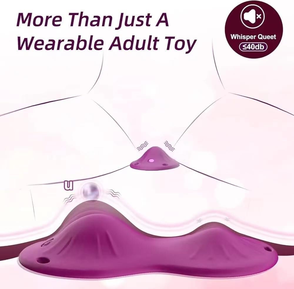 Purple cushion vibrator, photo 2