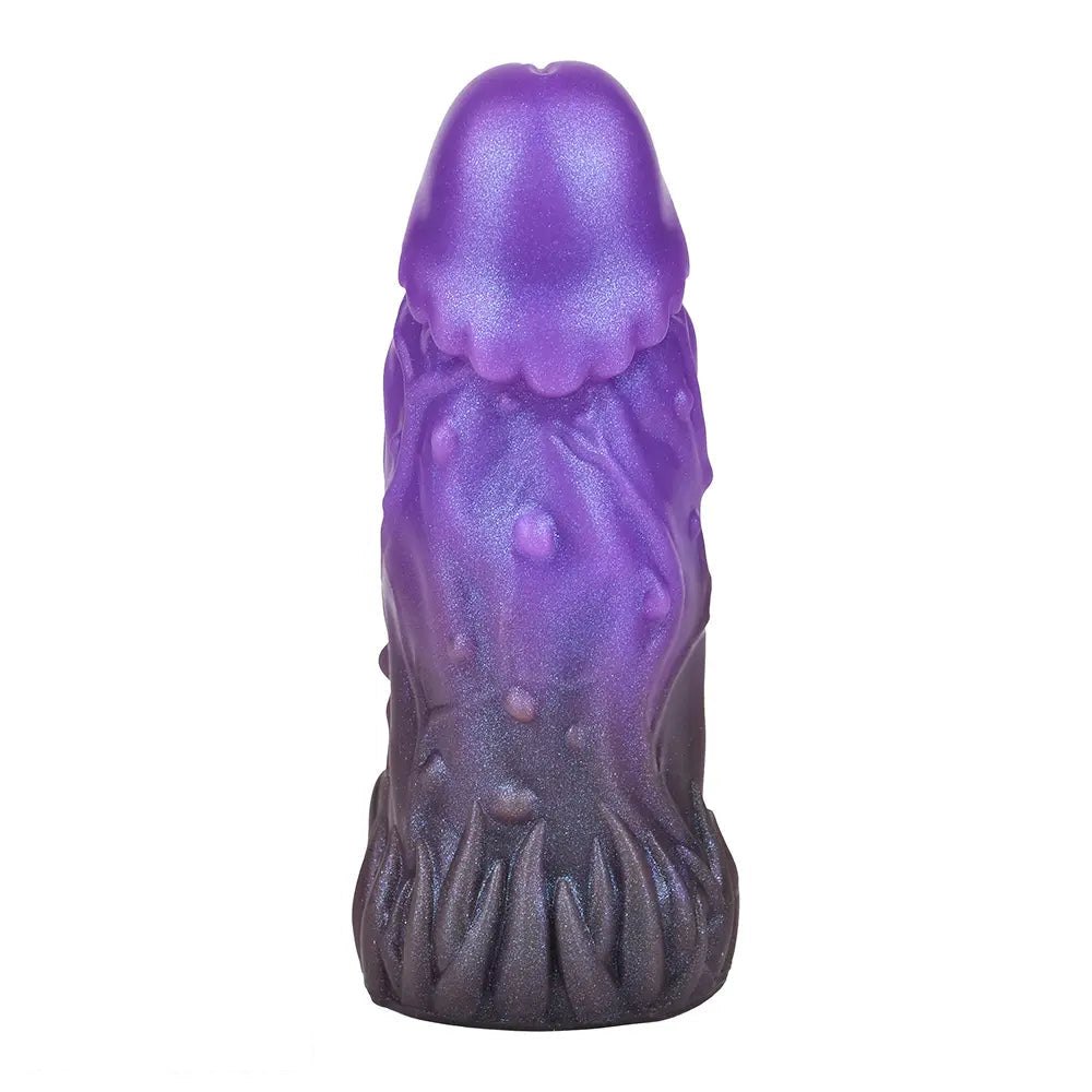 Purple silicone dragon fantasy dildo, photo 6