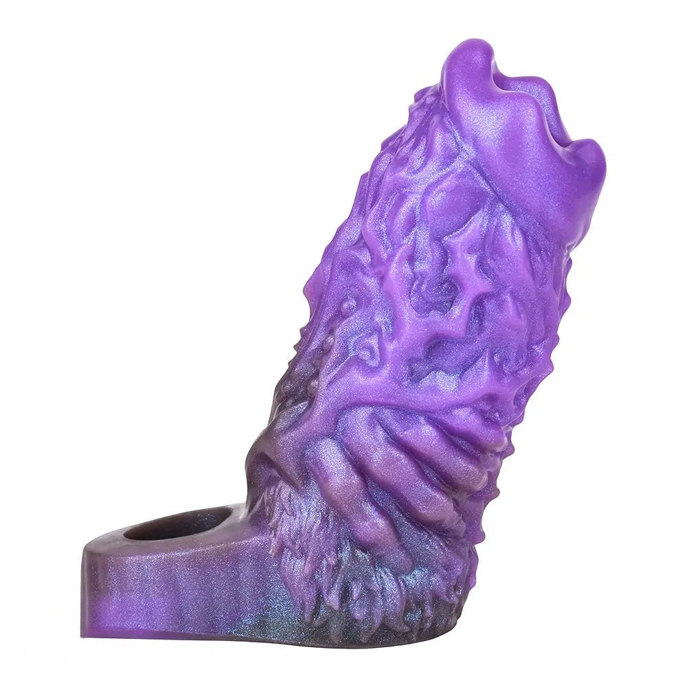 Purple dragon fantasy hollow dildo, photo 1