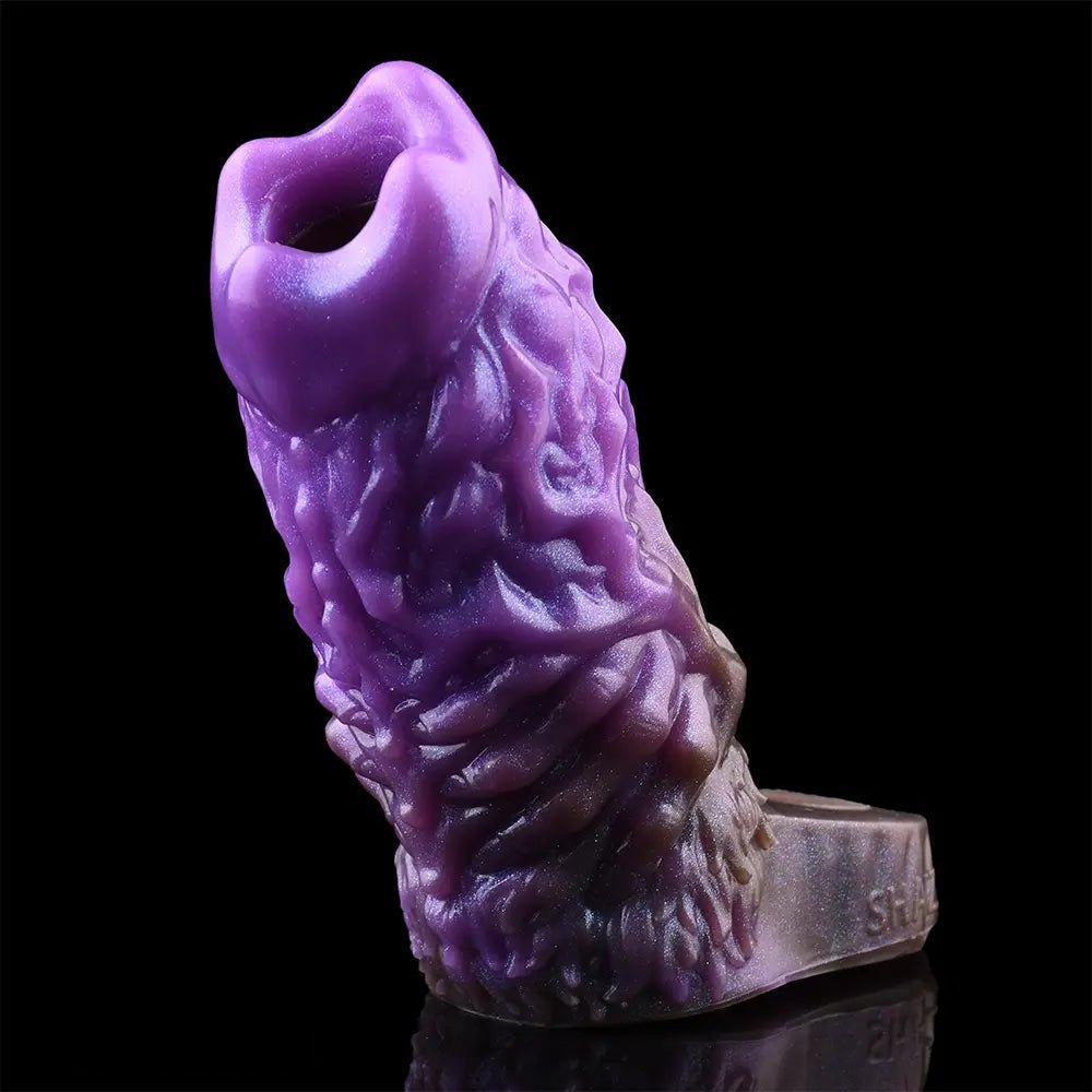 Purple dragon fantasy hollow dildo, photo 11