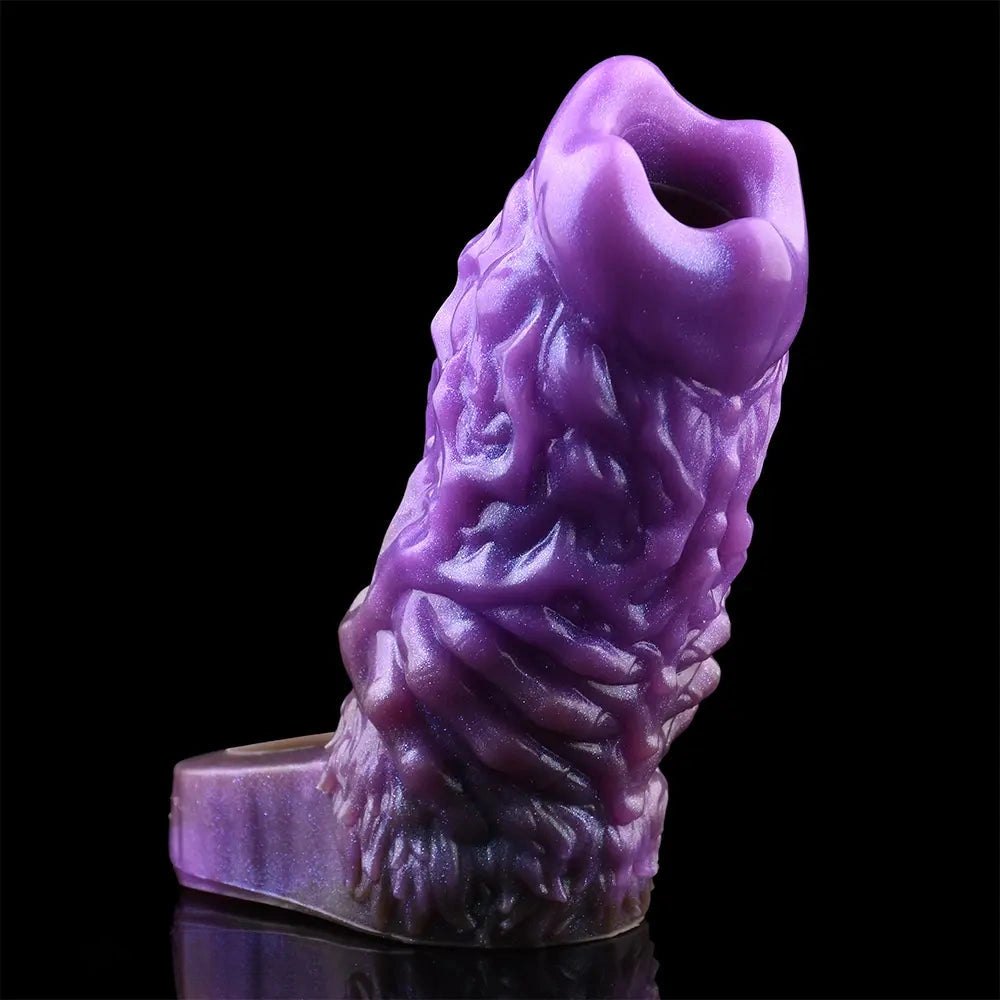 Purple dragon fantasy hollow dildo, photo 12