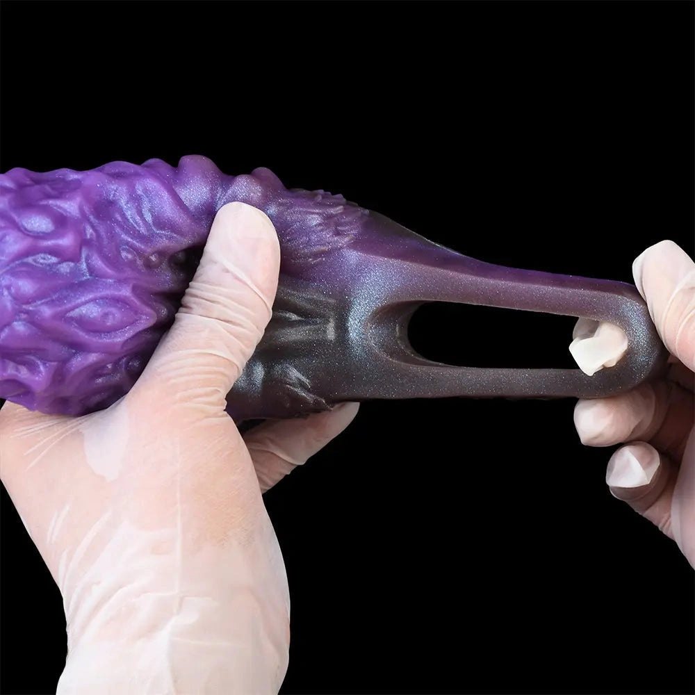 Purple dragon fantasy hollow dildo, photo 13