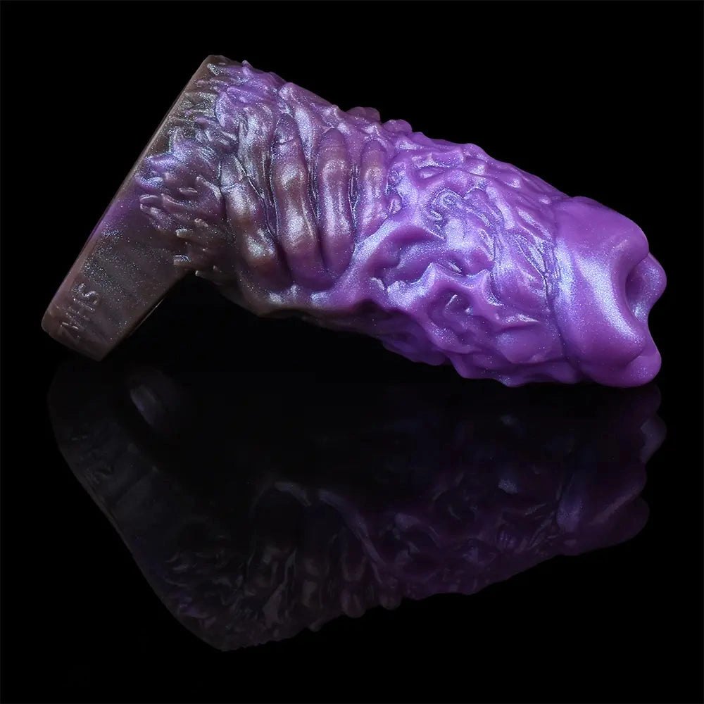 Purple dragon fantasy hollow dildo, photo 14