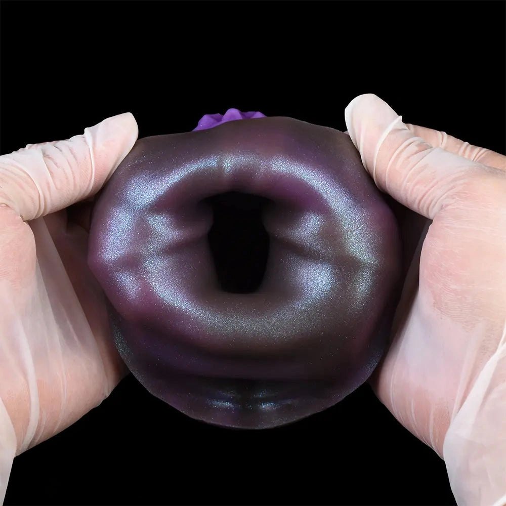 Purple dragon fantasy hollow dildo, photo 15
