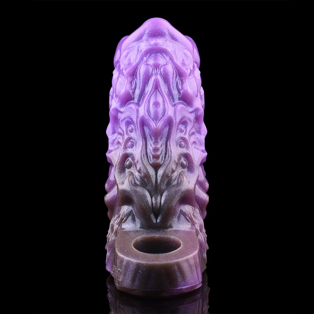 Purple dragon fantasy hollow dildo, photo 2
