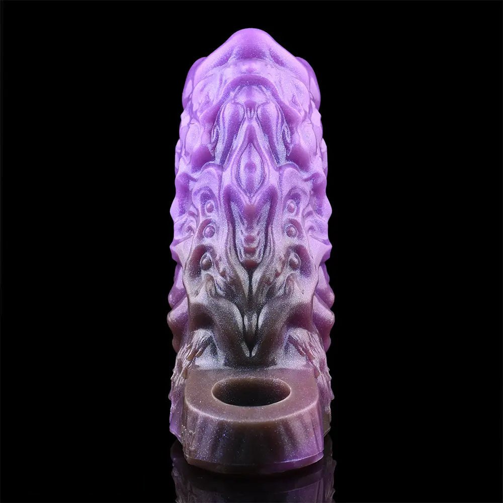 Purple dragon fantasy hollow dildo, photo 4
