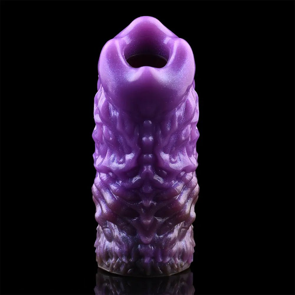 Purple dragon fantasy hollow dildo, photo 6