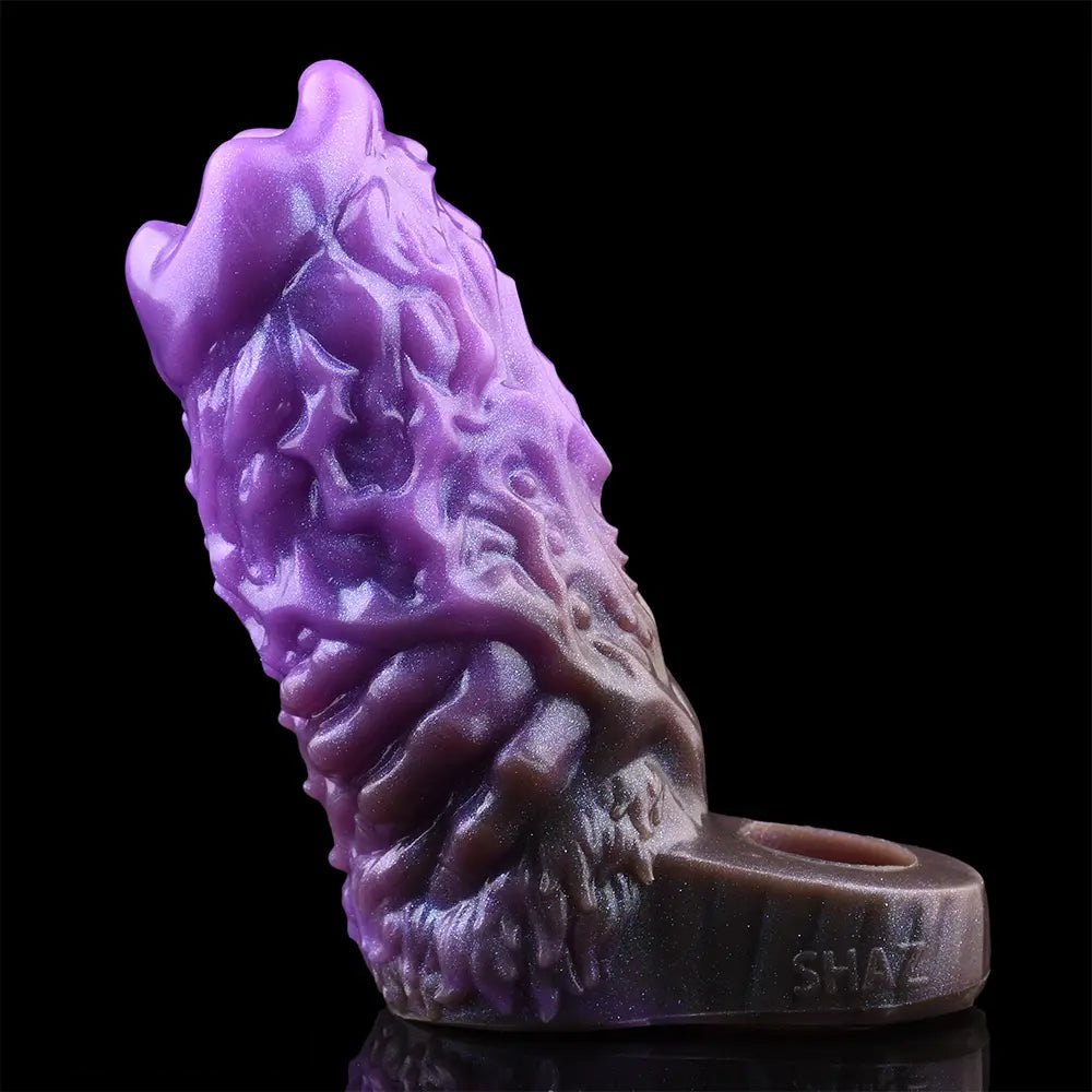 Purple dragon fantasy hollow dildo, photo 7