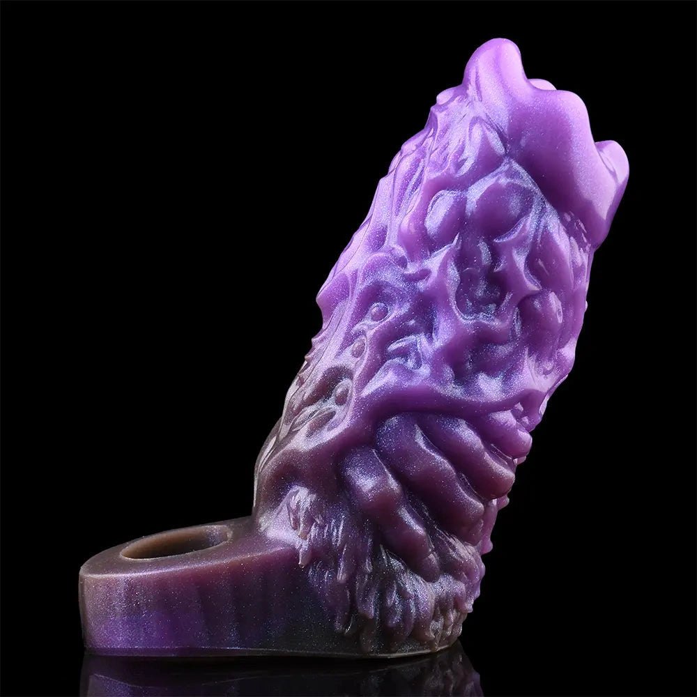Purple dragon fantasy hollow dildo, photo 8