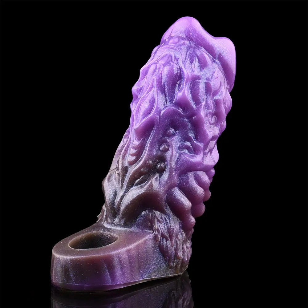 Purple dragon fantasy hollow dildo, photo 9