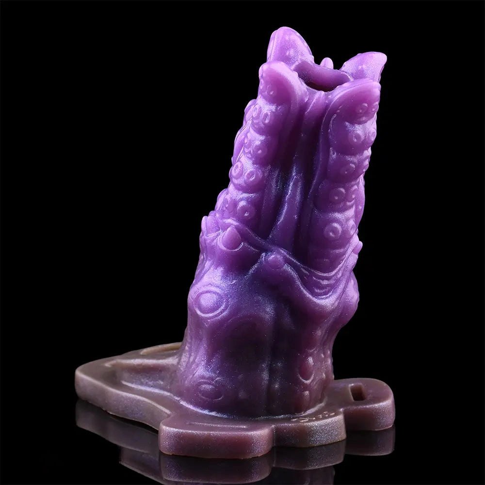 Purple dragon fantasy dildo, photo 4
