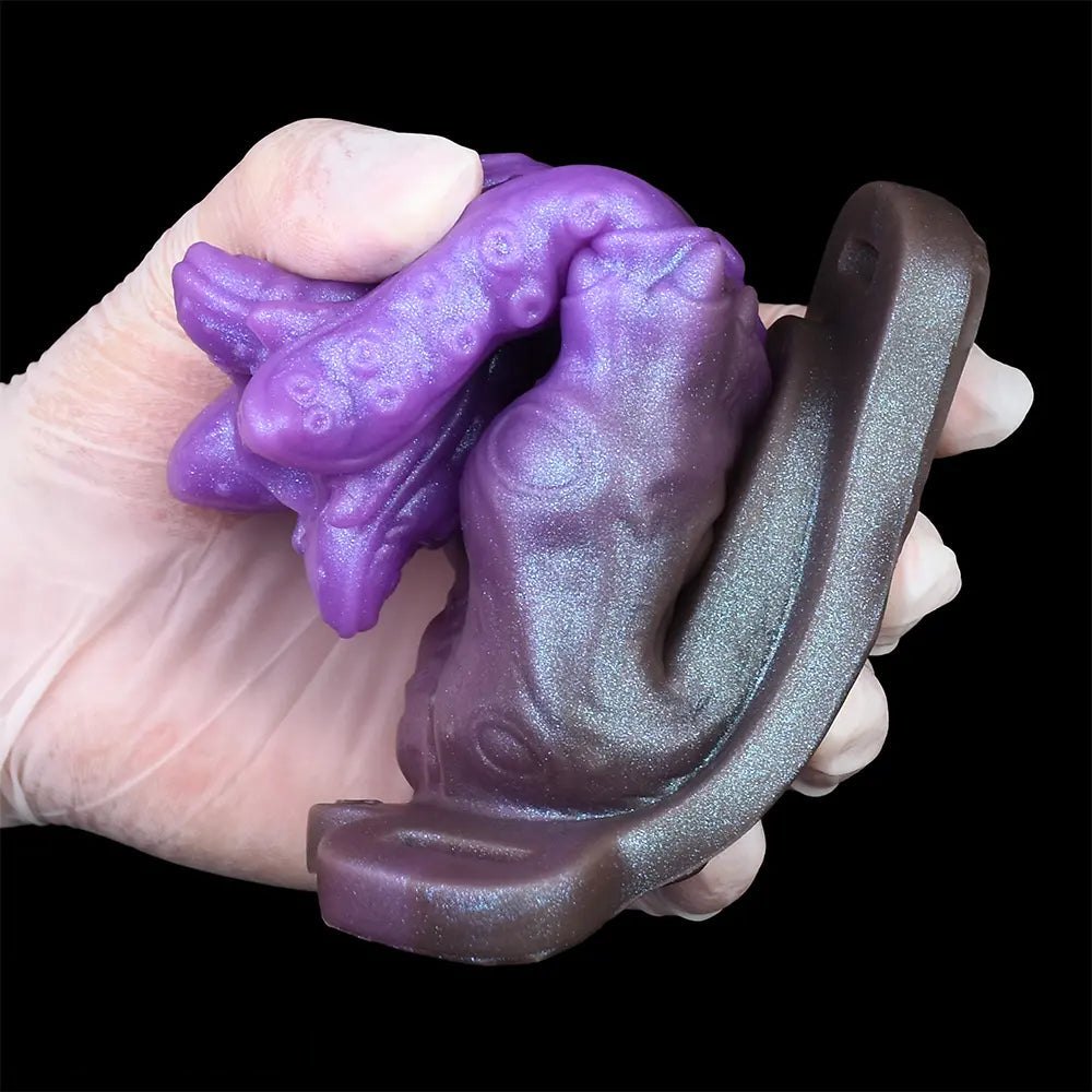 Purple dragon fantasy dildo, photo 7